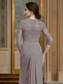 Sheath/Column Sweetheart Floor-Length Chiffon Mother of the Bride Dresses With Ruffles