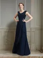 A-Line/Princess V-neck Floor-Length Chiffon Mother of the Bride Dresses With Ruffles