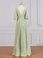 A-Line/Princess V-neck Floor-Length Chiffon Mother of the Bride Dresses