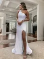 Sheath One-Shoulder Sequin Sweep Train Porm Dress