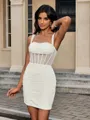 Sheath Off-the-Shoulder Pleated Short/Mini Corset Homecoming Dress