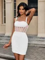 Sheath Off-the-Shoulder Pleated Short/Mini Corset Homecoming Dress