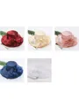 Ladies' Elegant Organza Silk Flower Adjustable Kentucky Derby Hats/Tea Party Hats