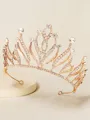 Elegant Alloy With Rhinestone Tiaras
