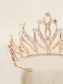 Elegant Alloy With Rhinestone Tiaras