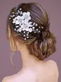 Elegant Pearls With Rhinestone Headpieces