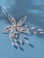 Blooming Rhinestone Headpieces