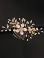 Elegant Pearls With Rhinestone Headpieces
