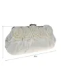 Exquisite Silk With Flower Evening/Party Handbags