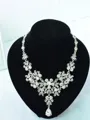 Luxurious Alloy With Rhinestone Jewelry Sets For Ladies