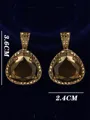 Luxurious Alloy With Rhinestone Earrings