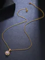 Fashion Alloy With Rhinestone Necklace