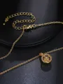 Fashion Alloy With Rhinestone Necklace