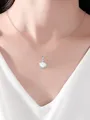 Charming Alloy With Rhinestone Necklaces(With Earrings)