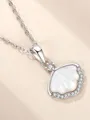 Charming Alloy With Rhinestone Necklaces(With Earrings)
