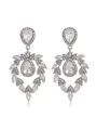 Graceful Alloy With Rhinestone Earrings