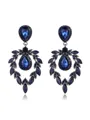 Graceful Alloy With Rhinestone Earrings