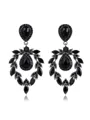 Graceful Alloy With Rhinestone Earrings
