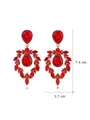 Graceful Alloy With Rhinestone Earrings