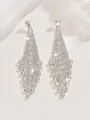Gorgeous Alloy With Rhinestone Earrings