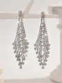 Gorgeous Alloy With Rhinestone Earrings