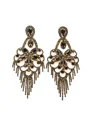 Luxurious Alloy With Rhinestone Earrings