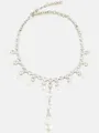 Exquisite Alloy With Imitation Pearl Necklace