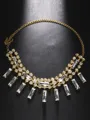Attractive Alloy With Rhinestone Necklace
