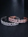 Fashion Copper With Rhinestone Bracelets