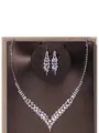 Attractive Alloy With Rhinestone Jewelry Set
