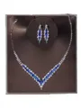 Attractive Alloy With Rhinestone Jewelry Set