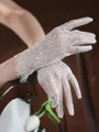 Pretty Lace Wrist Length Wedding Gloves
