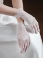 Pretty Lace Wrist Length Wedding Gloves