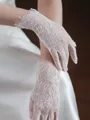 Pretty Lace Wrist Length Wedding Gloves