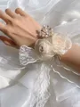 Delicate Lace Wrist Corsage