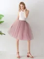Tulle A-Line 7 Tier Knee-Length Wedding Petticoats