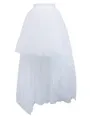Tulle A-Line 5 Tier Asymmetrical Wedding Petticoats