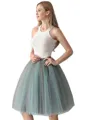 Tulle A-Line 7 Tier Knee-Length Wedding Petticoats