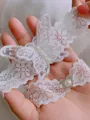 Sweet Bridal/Feminine Lace With Imitation Pearl Garters