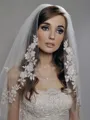 Trending Tulle With Applique Wedding Veils
