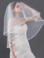 Brilliant Tulle Two-Tier Elbow Bridal Veils