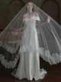 Luxurious Tulle One-Tier Cathedral Bridal Veils