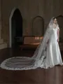 Luxurious Tulle One-Tier Cathedral Bridal Veils