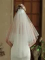 Luxurious Tulle Two-Tier Fingertip Bridal Veils