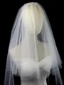Luxurious Tulle Two-Tier Fingertip Bridal Veils