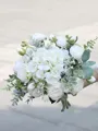 Free-Form Fascinating Silk Flower Bridal Bouquets
