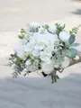 Free-Form Fascinating Silk Flower Bridal Bouquets