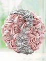 Gorgeous Round Artificial Flower Bridal Bouquets