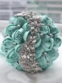 Gorgeous Round Artificial Flower Bridal Bouquets