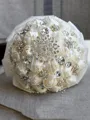 Luxurious Round Cloth Bridal Bouquets
